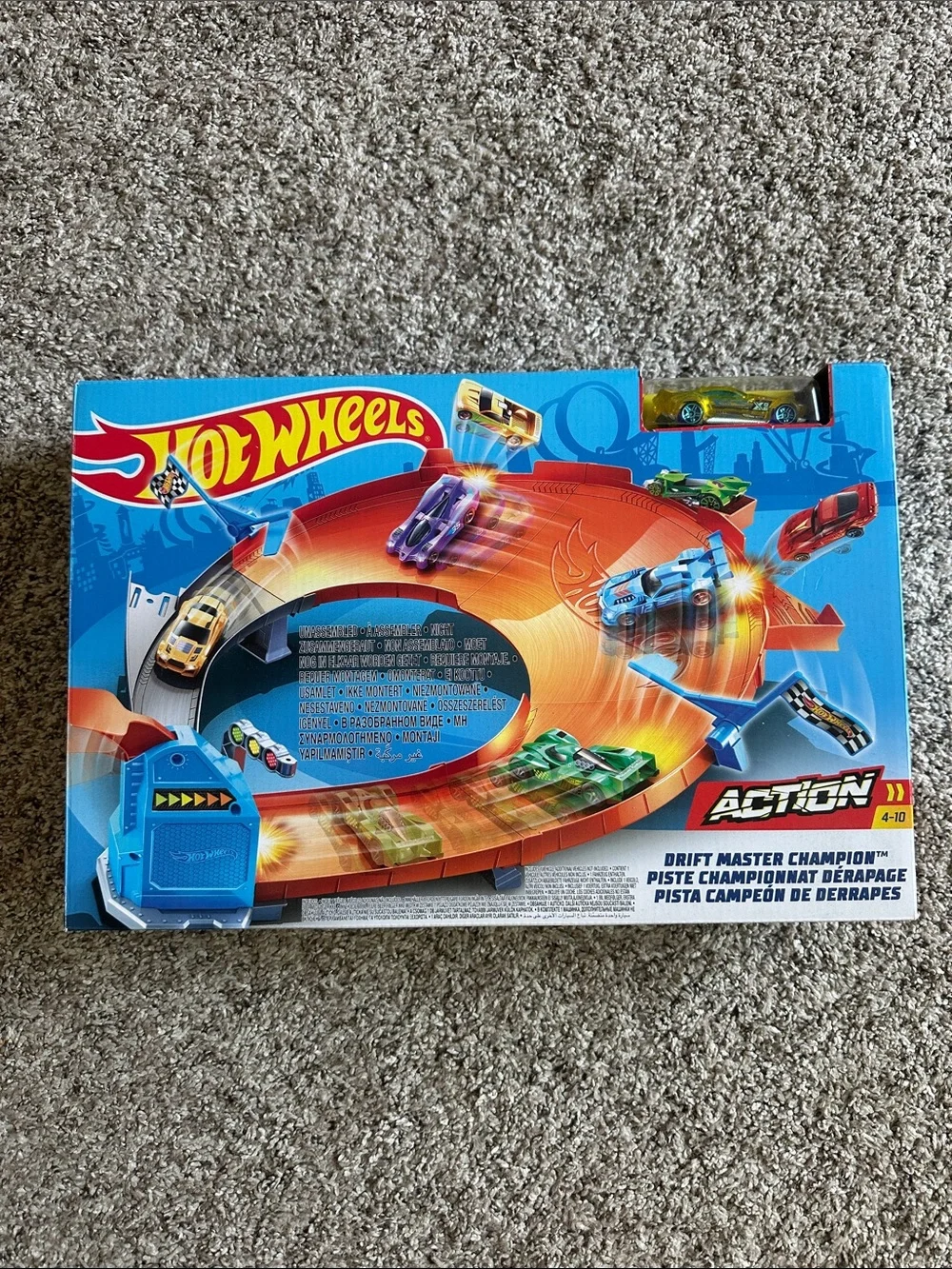 Hot Wheels drift master champion track set
